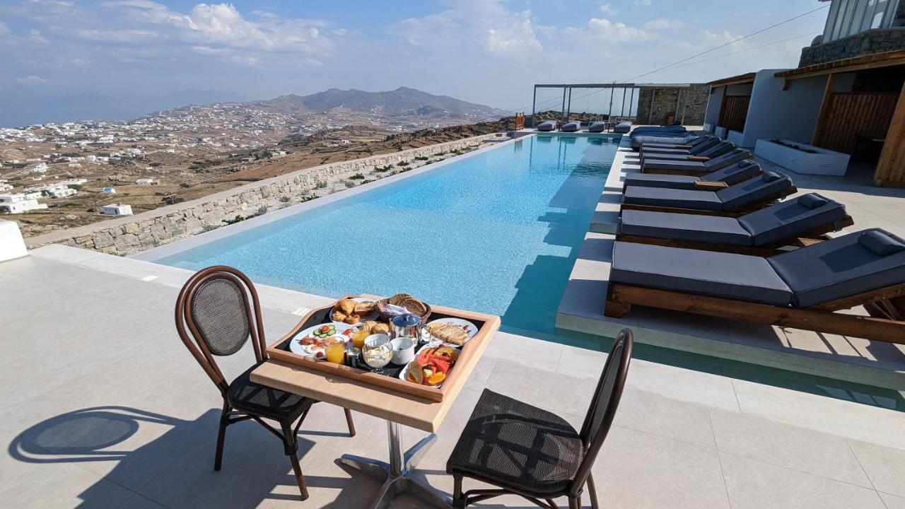 Sunset Hill Suites Mykonos Town Esterno foto