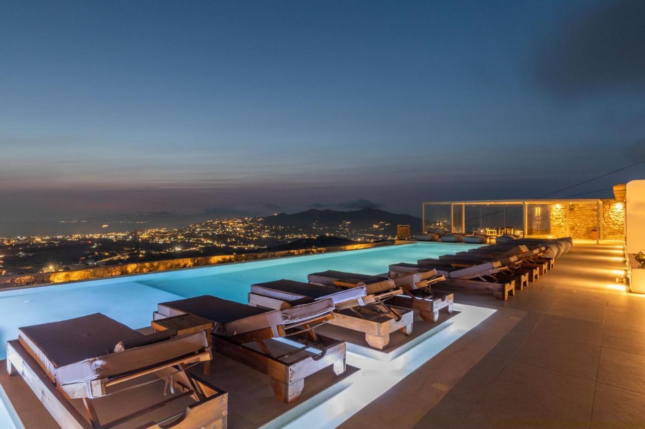 Sunset Hill Suites Mykonos Town Esterno foto