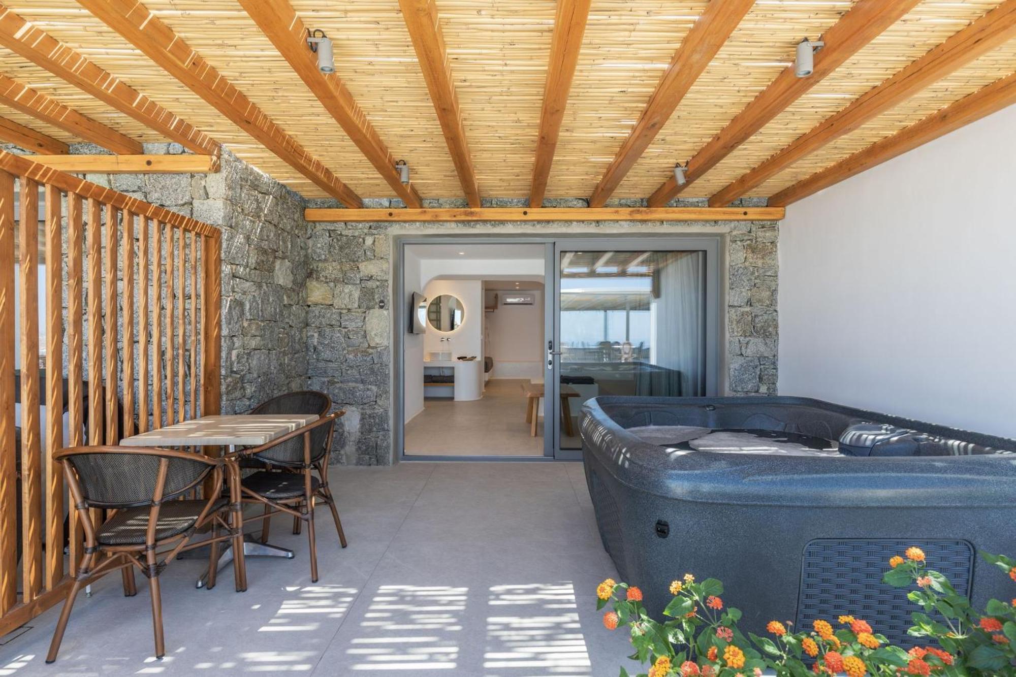 Sunset Hill Suites Mykonos Town Esterno foto