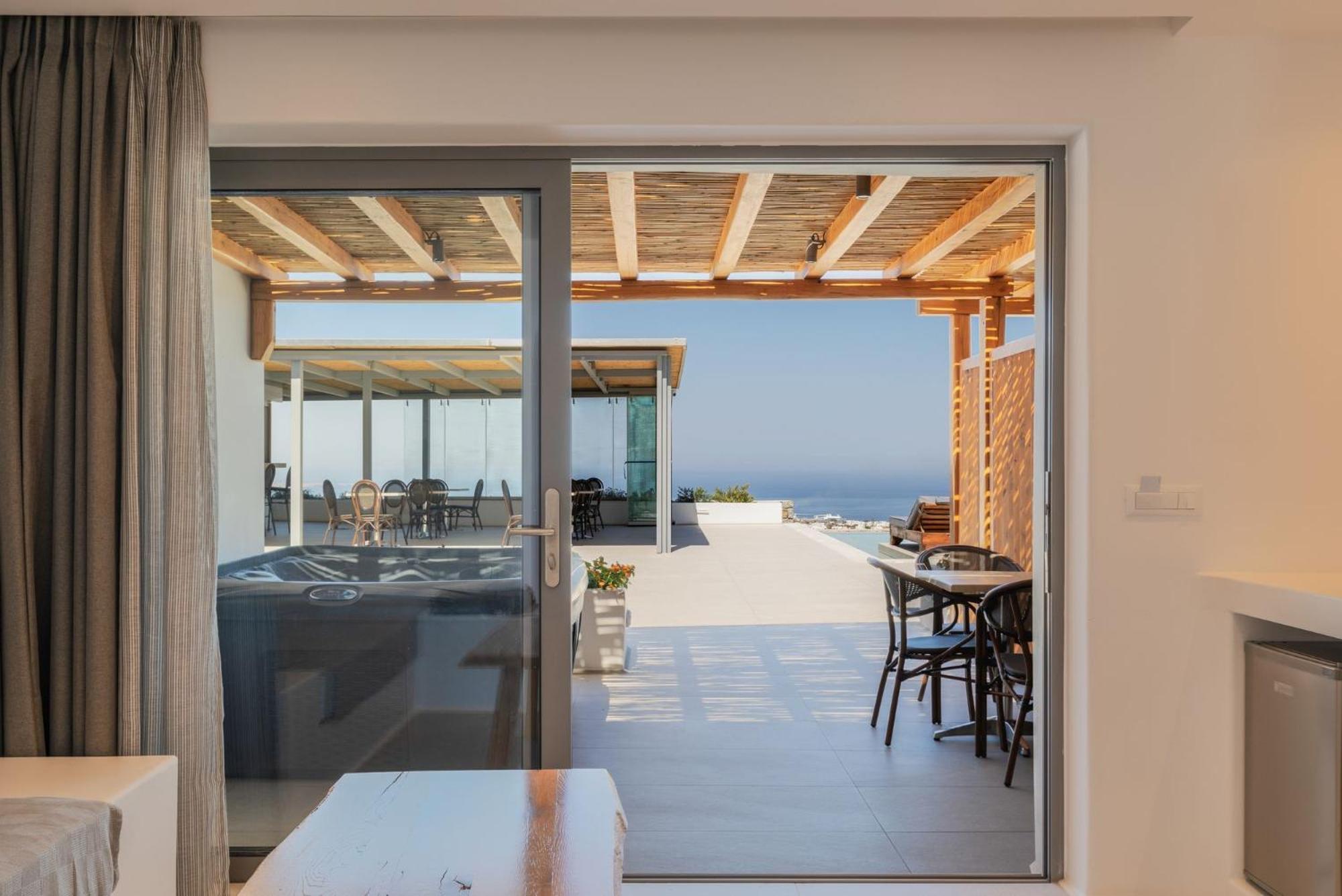 Sunset Hill Suites Mykonos Town Esterno foto