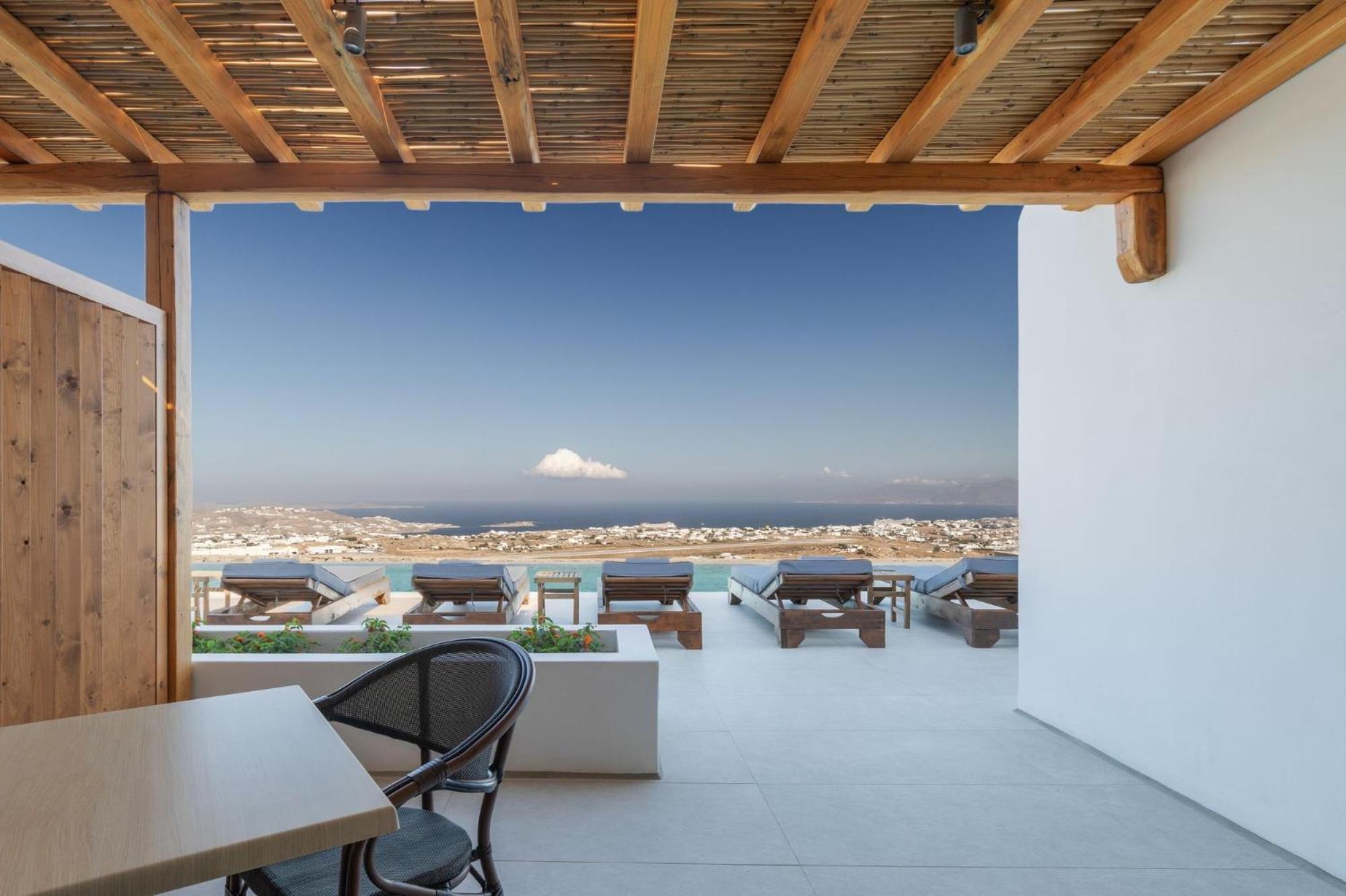 Sunset Hill Suites Mykonos Town Esterno foto