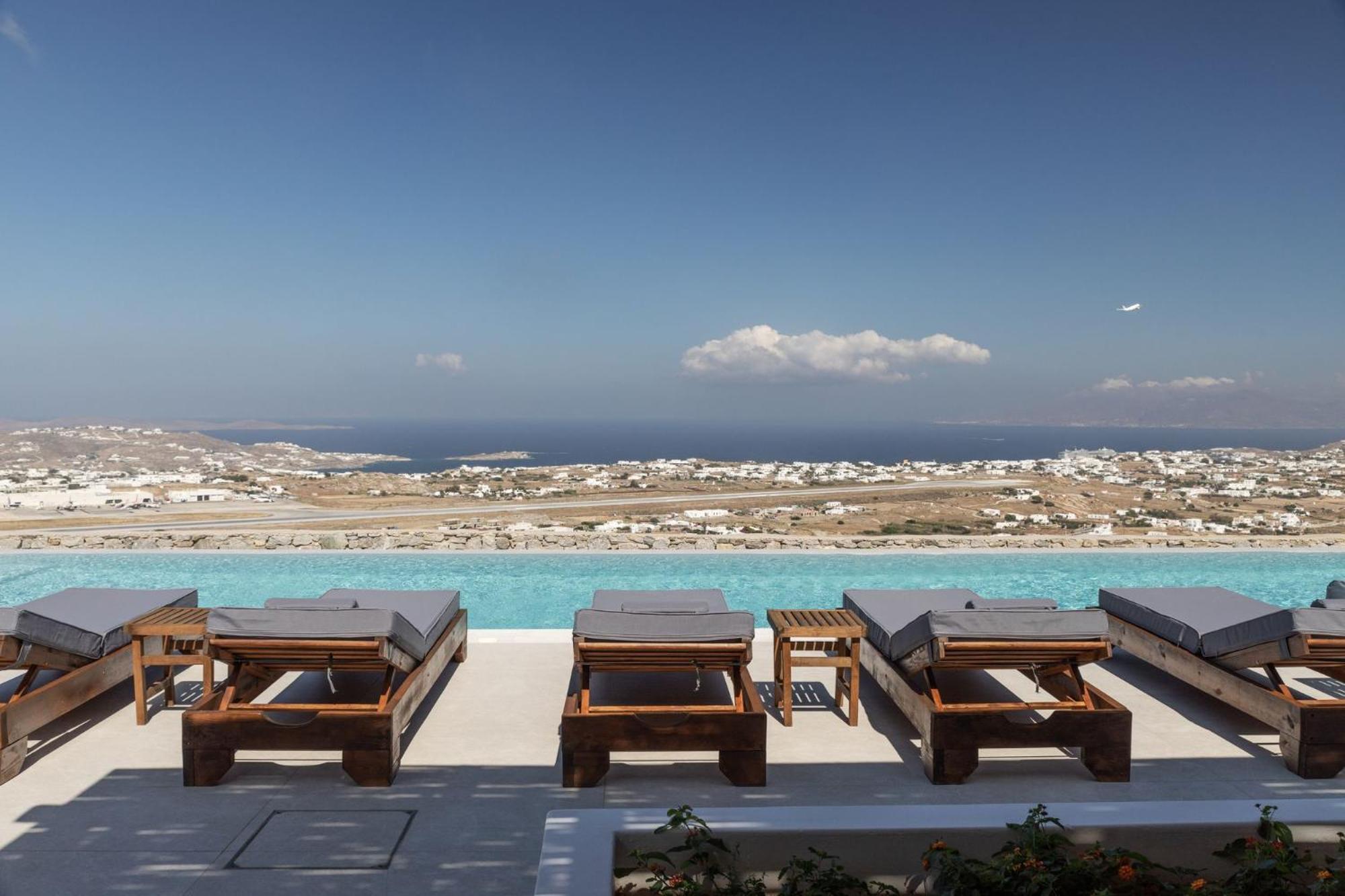 Sunset Hill Suites Mykonos Town Esterno foto