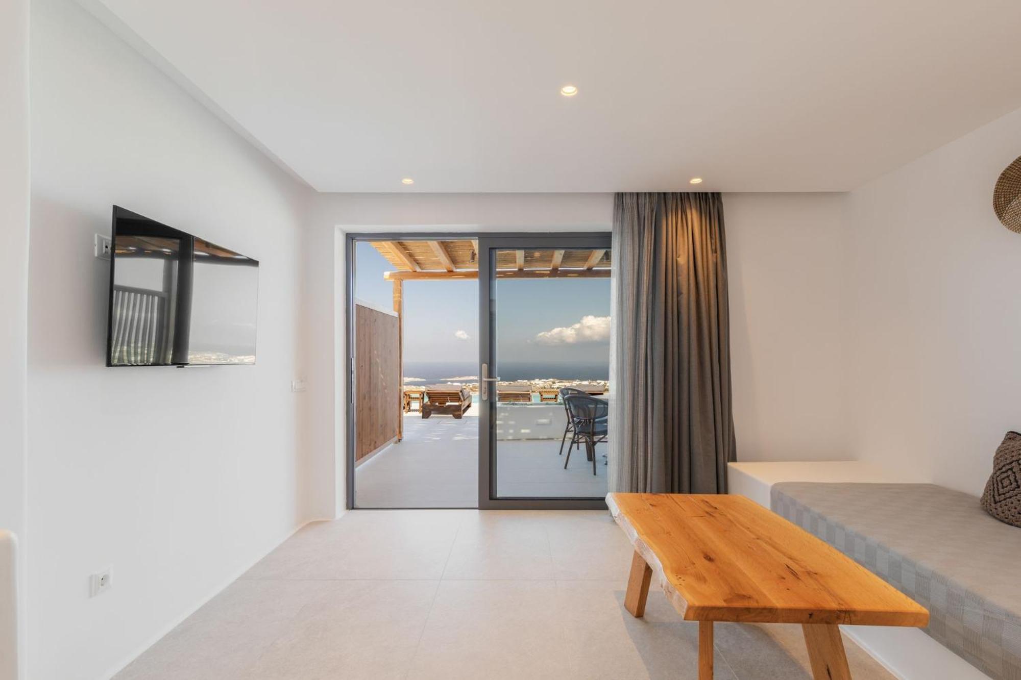 Sunset Hill Suites Mykonos Town Esterno foto