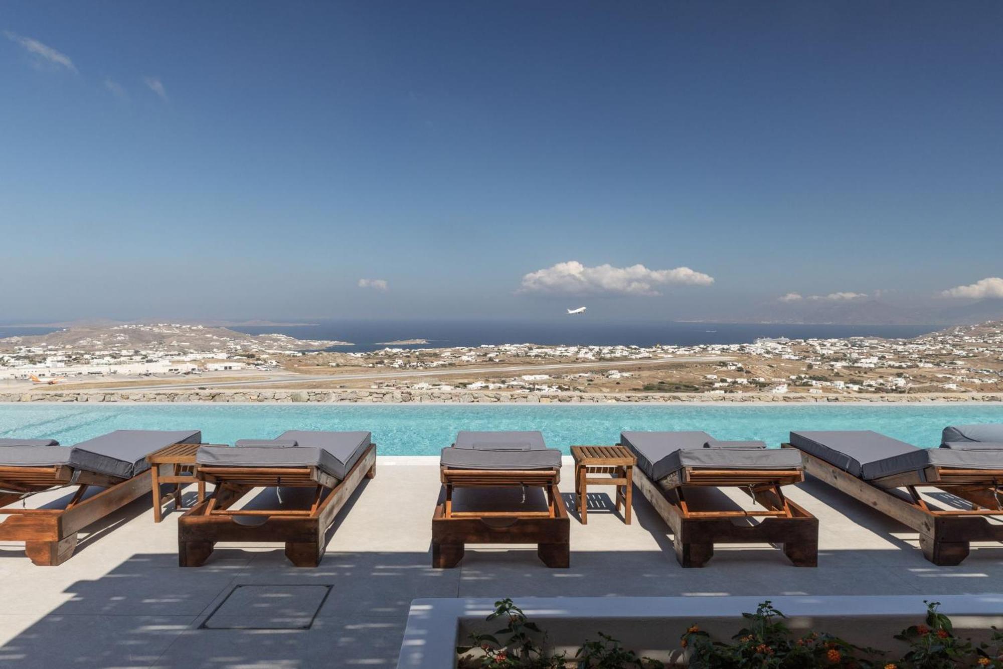 Sunset Hill Suites Mykonos Town Esterno foto