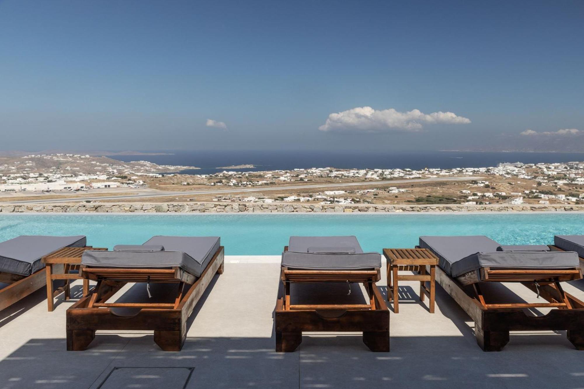 Sunset Hill Suites Mykonos Town Esterno foto