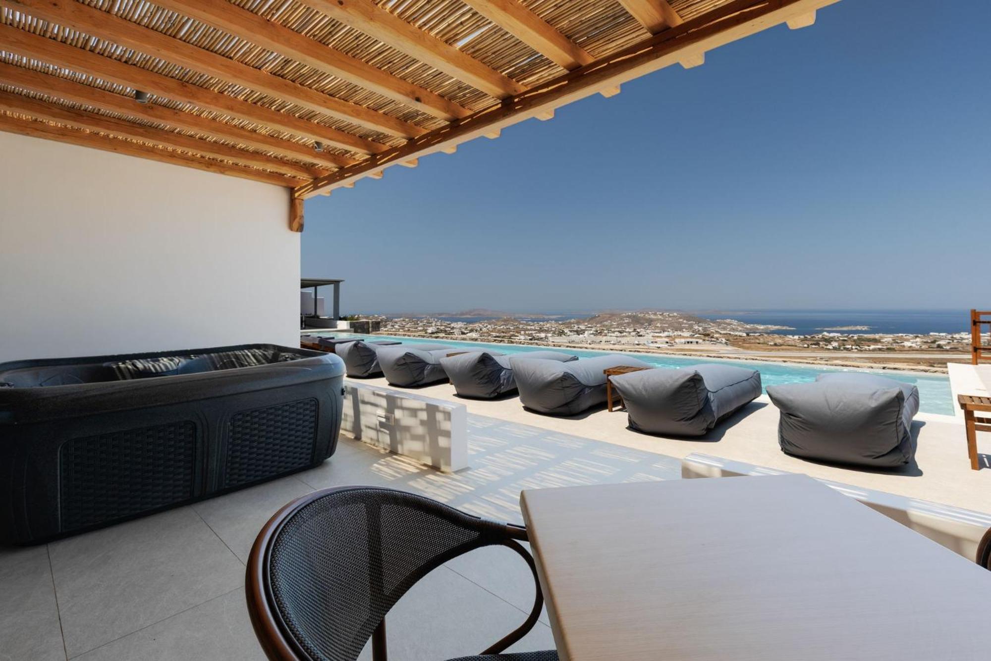 Sunset Hill Suites Mykonos Town Esterno foto