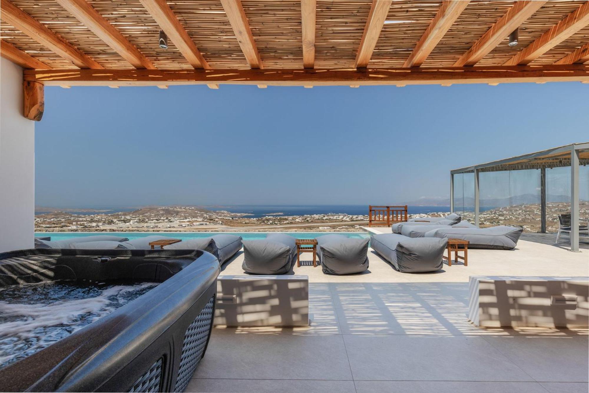 Sunset Hill Suites Mykonos Town Esterno foto